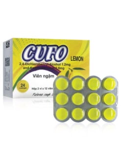 Vien ngam CUFO LOZENGES HONEY LEMON LEMON yythkg